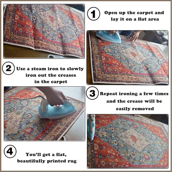 Boho Tribal Area Rug - SIZE 2x8 Hallway Bohemian Vintage Bedroom Throw Rug - Picture 2 of 6